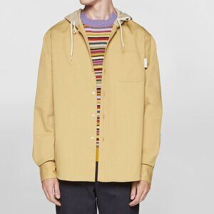 BNWT SS21 MARNI HOODED COTTON GABARDINE SHIRT JACKET 54